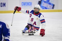 Team USA Skates to 13-0 Victory Over Slovakia in Sled Worlds Preliminary Round Action 15 | ASL