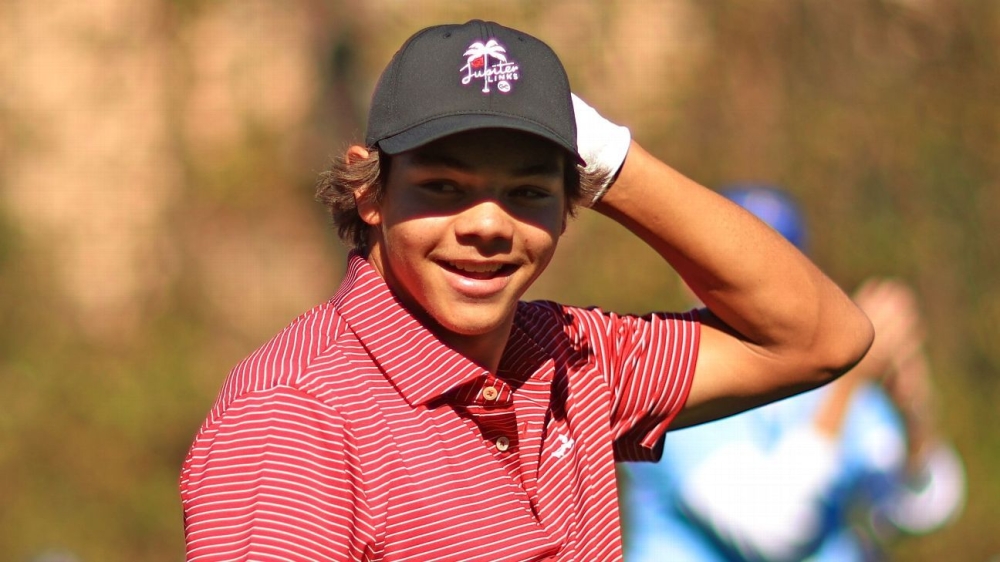 Charlie Woods cards 6-under 66 to win first career AJGA title 1 | ASL