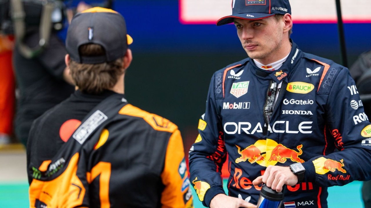 Spanish GP: Max Verstappen jokes it's his 'time to shine' vs. McLarens 1 | ASL