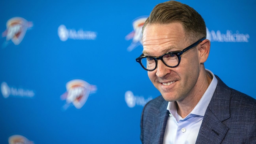 OKC's Sam Presti picked as the NBA's executive of the year 1 | ASL