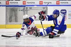 Team USA Skates to 13-0 Victory Over Slovakia in Sled Worlds Preliminary Round Action 9 | ASL