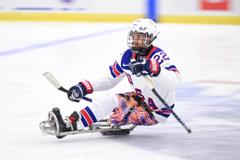 Team USA Skates to 13-0 Victory Over Slovakia in Sled Worlds Preliminary Round Action 17 | ASL