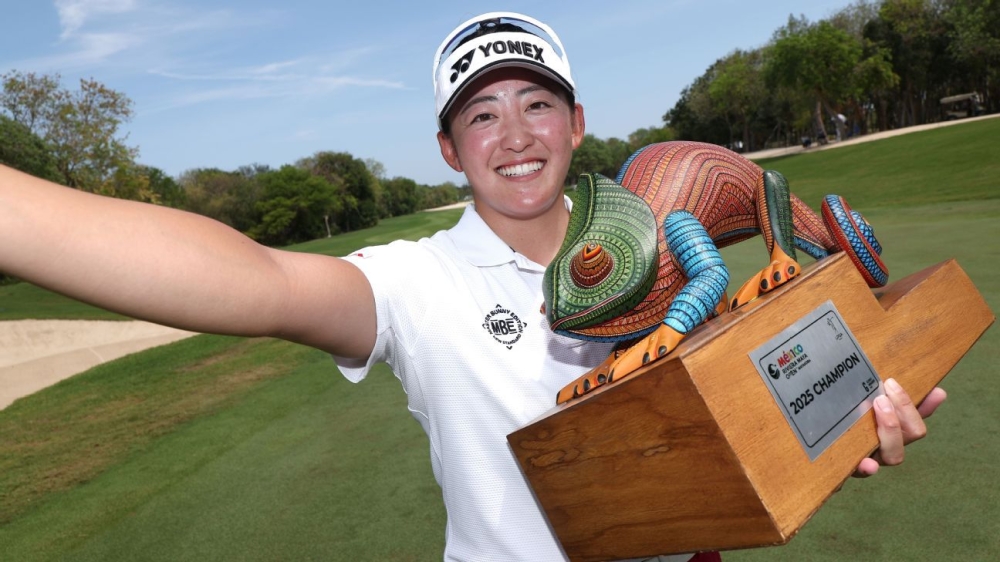 Chisato Iwai wins in Mexico by six shots for 1st LPGA title 1 | ASL