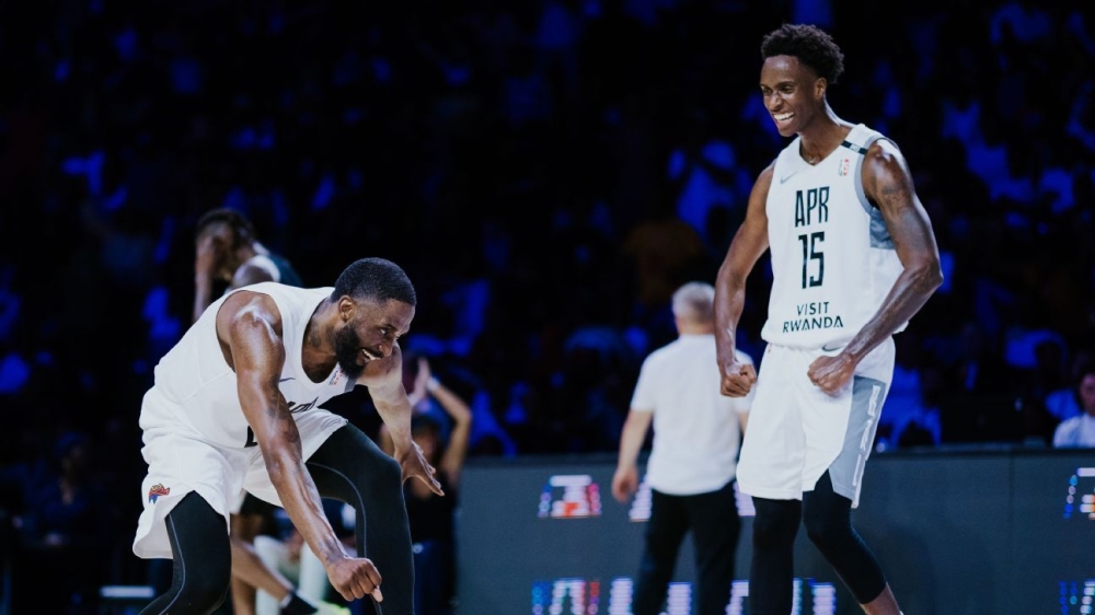 Rwanda president Paul Kagame cheers APR to win over South Africa's MBB at BAL 1 | ASL