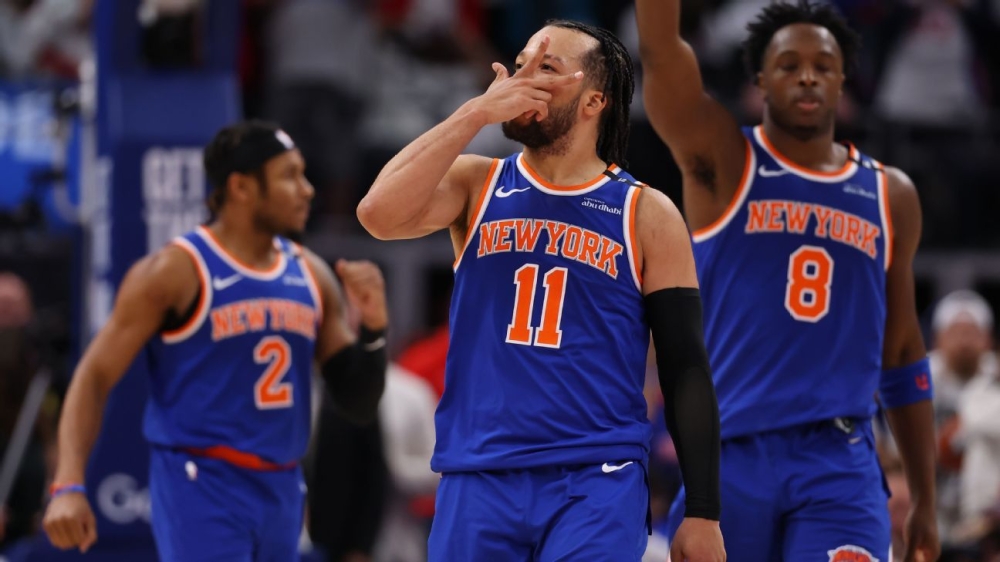 Jalen Brunson's late 3-pointer dooms Pistons, Knicks advance 1 | ASL