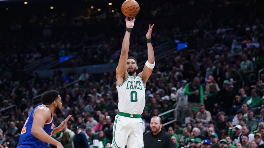 Celtics 'a little bit off' but calm after historically bad 3-pt shooting night 1 | ASL