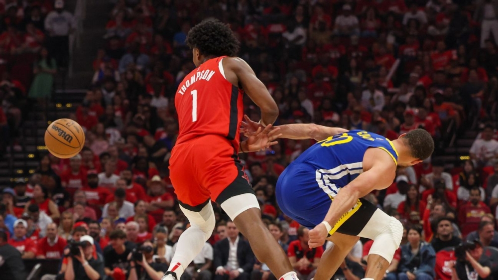 Amen Thompson's all-around Game 5 powers Rockets by Warriors 1 | ASL