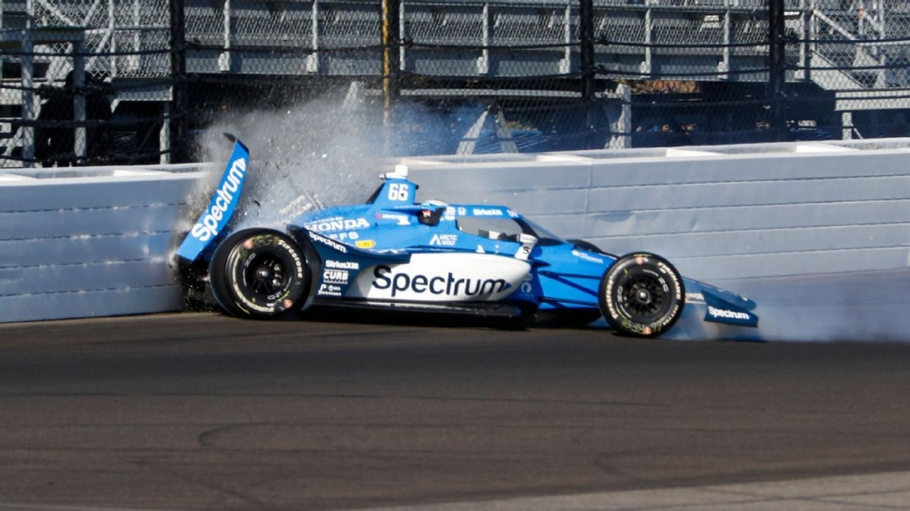 Marcus Armstrong injured in crash during Indianapolis 500 practice 1 | ASL
