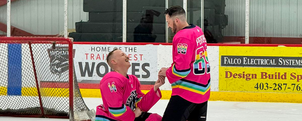 Seattle Pride Hockey Association Helped Couple Rediscover the Love of the Game and Find the Love of Their Lives 1 | ASL