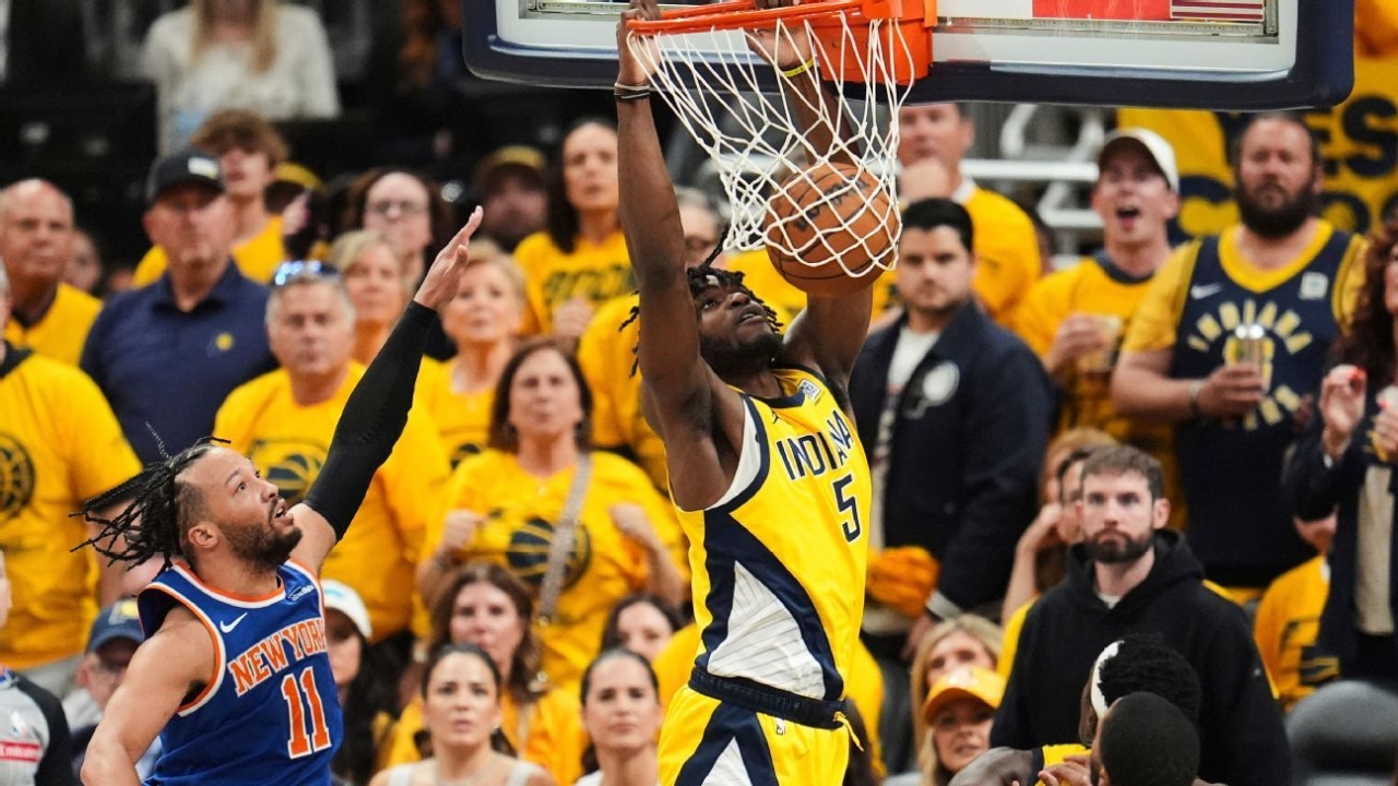 Pacers' Jarace Walker hurts ankle, status for NBA Finals iffy 1 | ASL