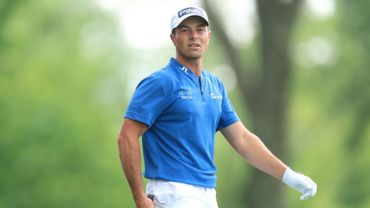 Viktor Hovland withdraws from final round of Travelers due to neck 1 | ASL