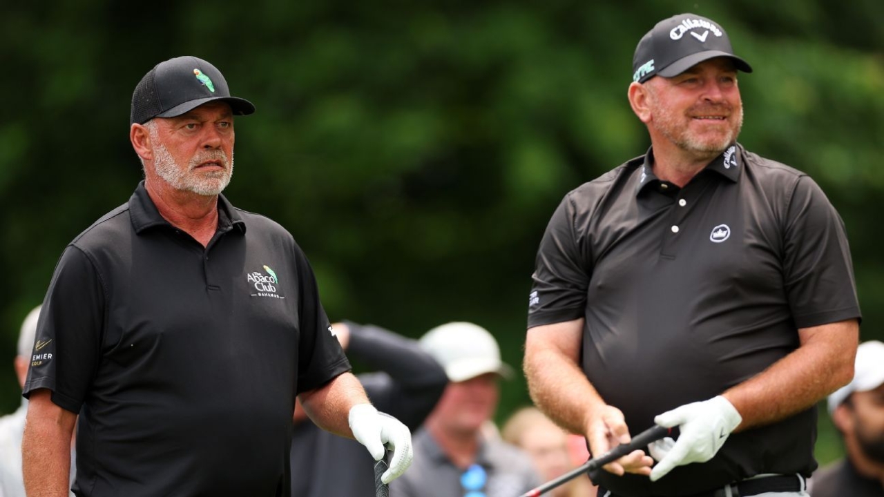 Darren Clarke, Thomas Bjorn win Champions tour's team event 1 | ASL
