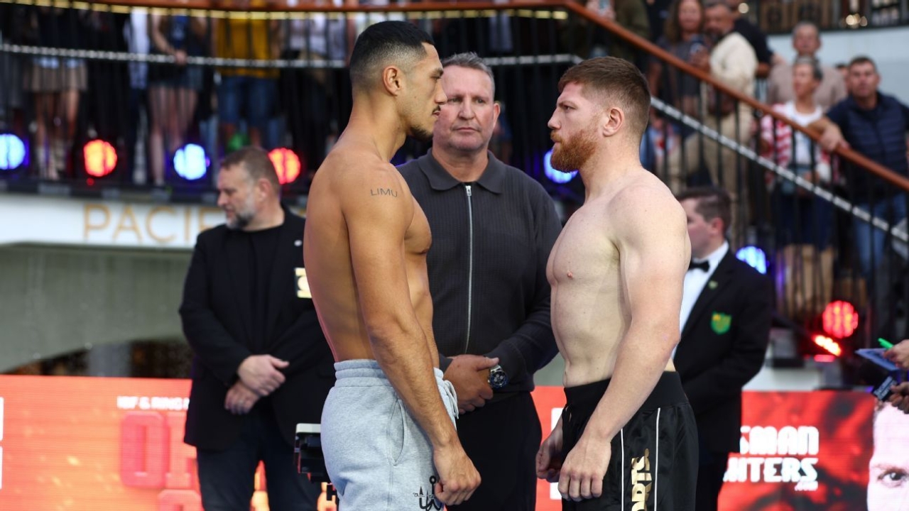 Follow live: Jai Opetaia puts world titles on the line against Claudio Squeo 1 | ASL