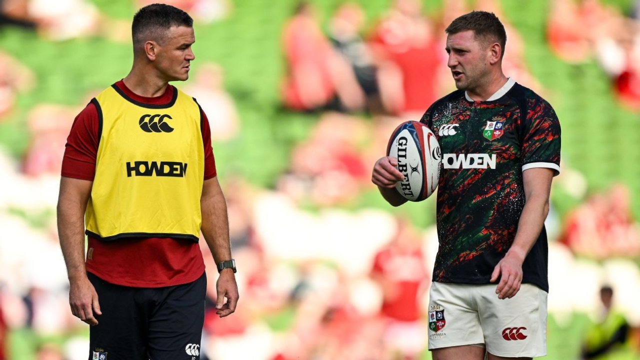 British and Irish Lions: Finn Russell laughs off talk of Johnny Sexton feud 1 | ASL