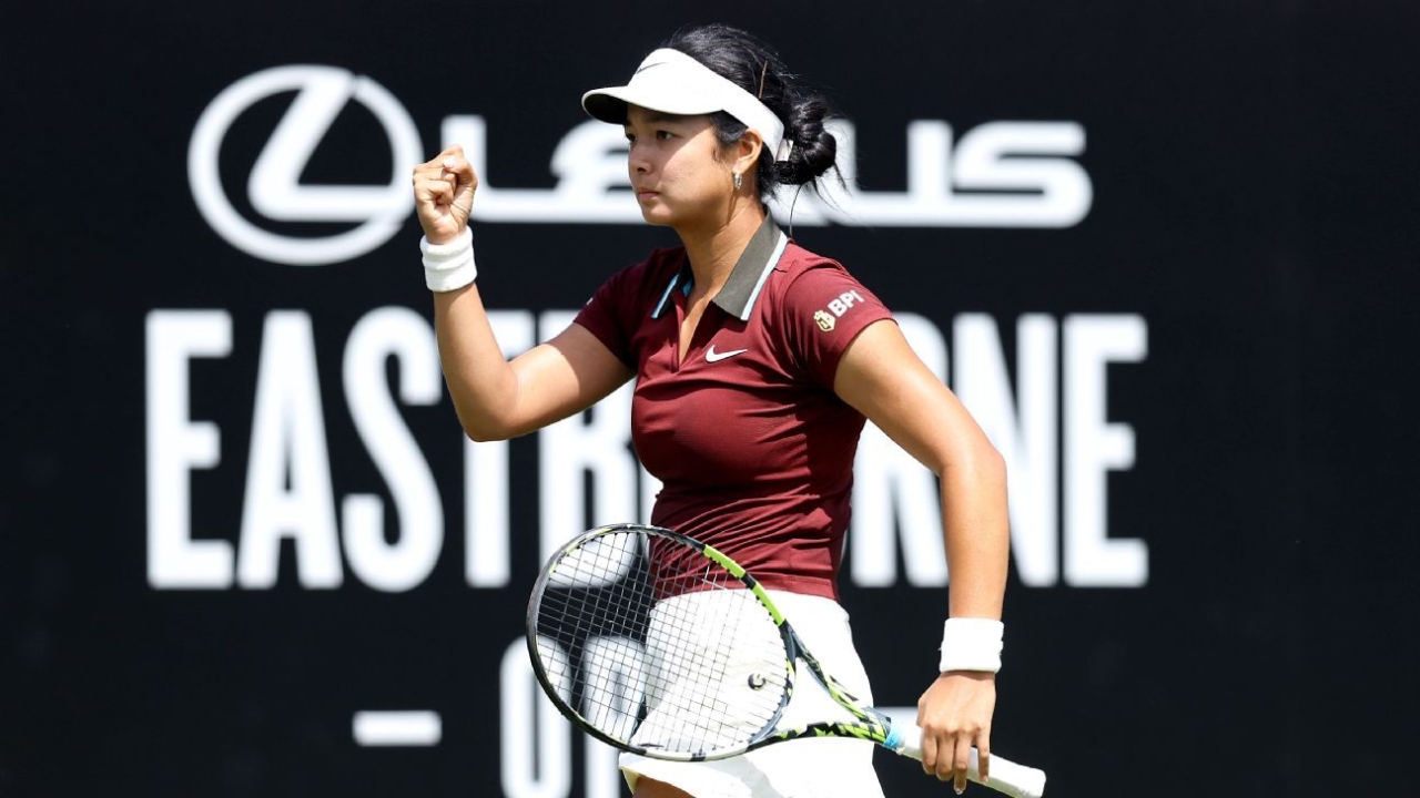 Alex Eala overpowers Dayana Yastremska advances to Eastbourne Open semifinals 1 | ASL
