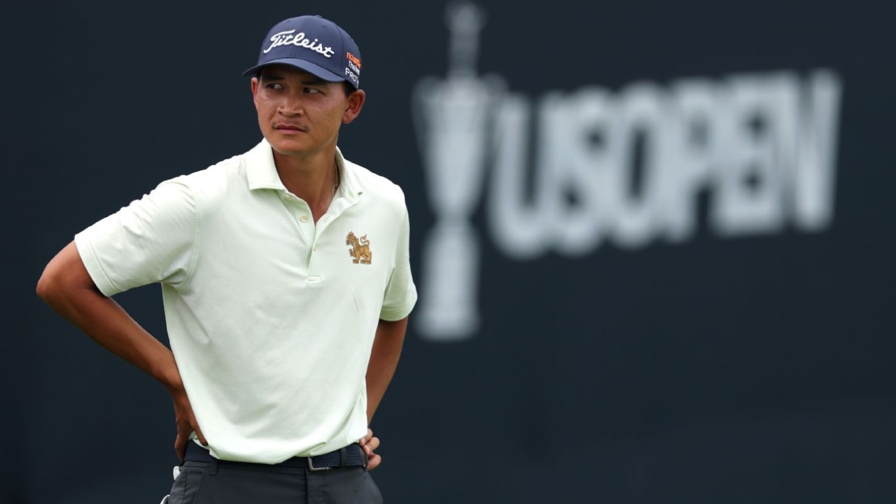 George Duangmanee's second round showed the beauty and harshness of the U.S. Open 1 | ASL