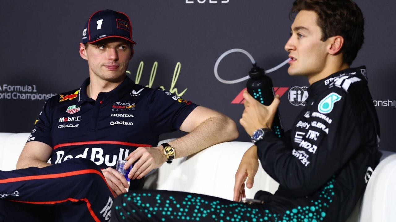 George Russell: Max Verstappen's scare tactics backfired in Barcelona 1 | ASL