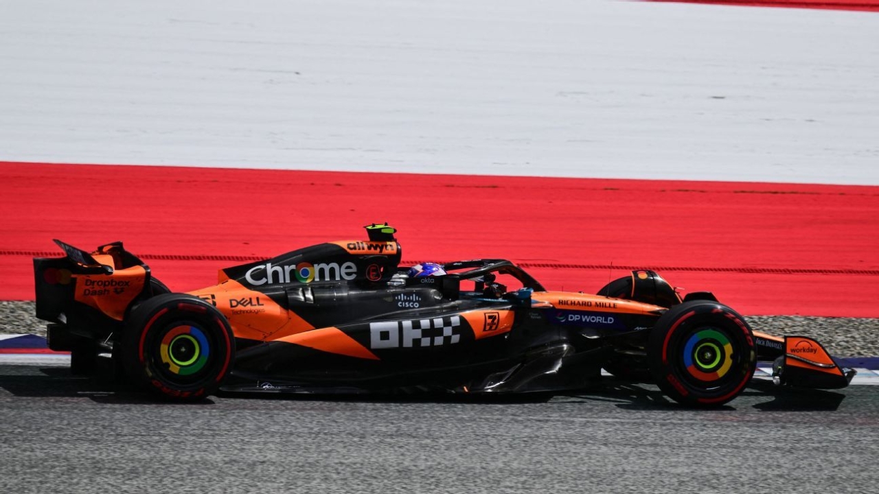 Austrian GP: Lando Norris leads Oscar Piastri, Max Verstappen in FP2 1 | ASL