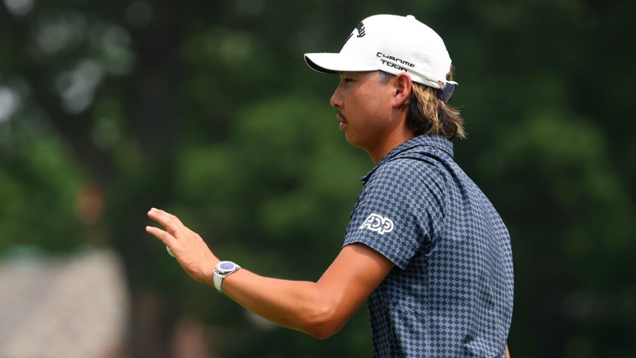 Min Woo Lee's first-round 63 ties course record at Rocket Classic 1 | ASL
