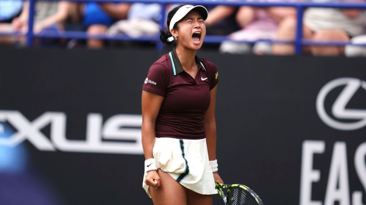 Alex Eala defeats Varvara Gracheva to advance to Eastbourne Open final 1 | ASL