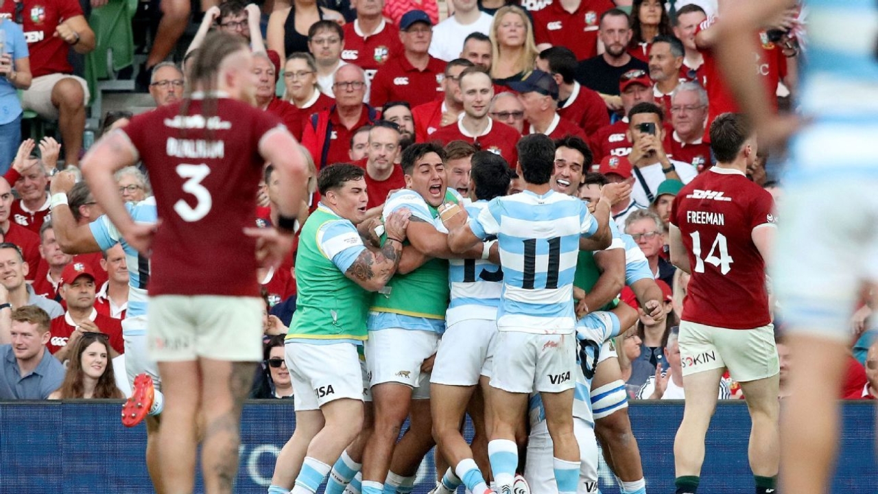 British and Irish Lions vs Argentina: Pumas win 28-24 in Dublin 1 | ASL