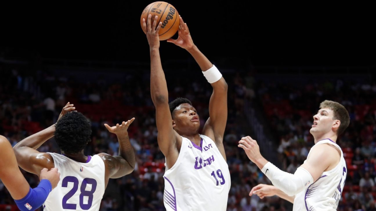 Ace Bailey impresses Jazz despite 8 points in summer debut 1 | ASL