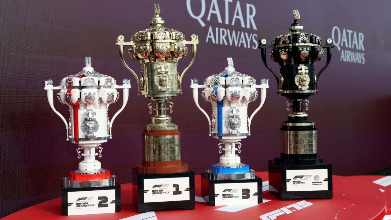 British Grand Prix: Lego trophy to be awarded to podium finishers 1 | ASL