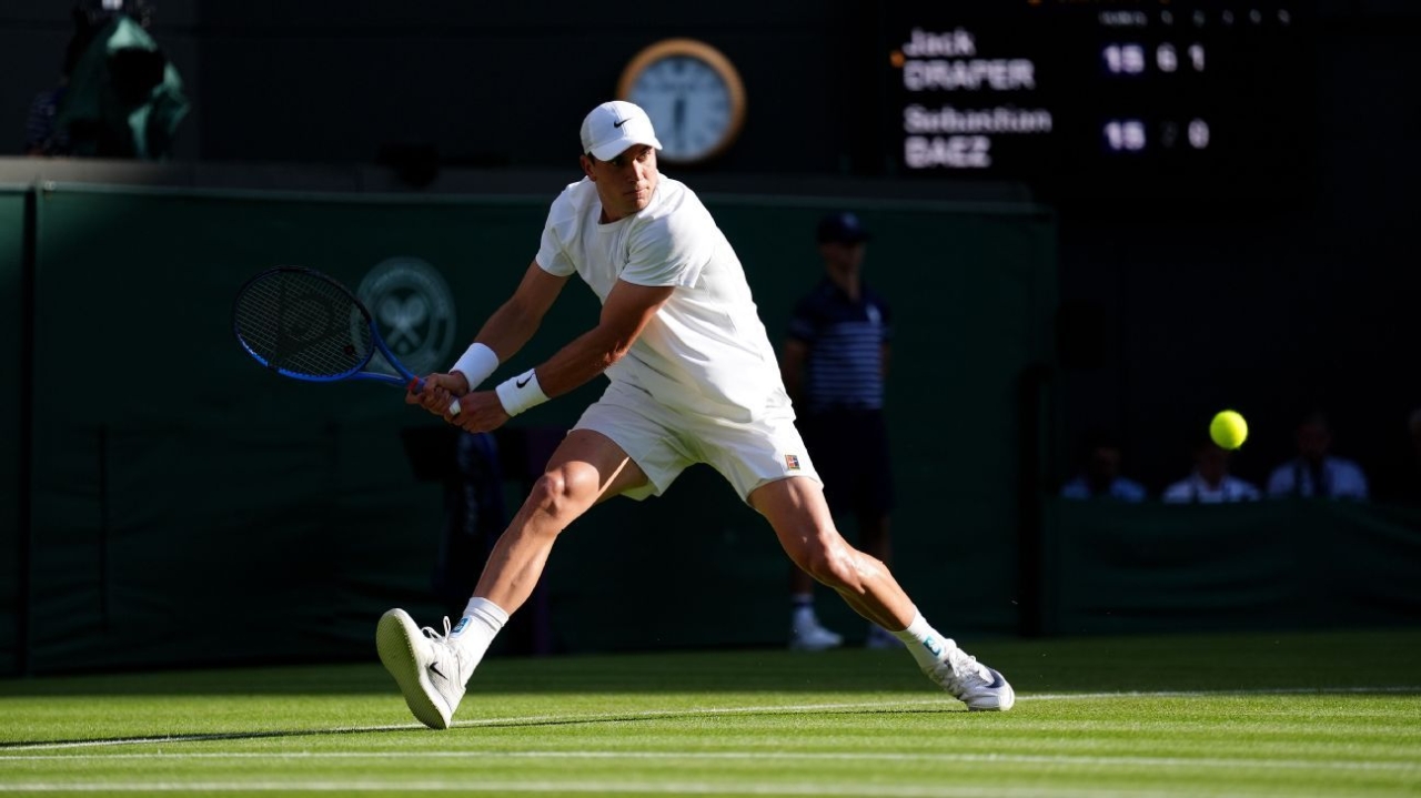Wimbledon 2025: Impressive Draper progresses as Baez retires injured 1 | ASL