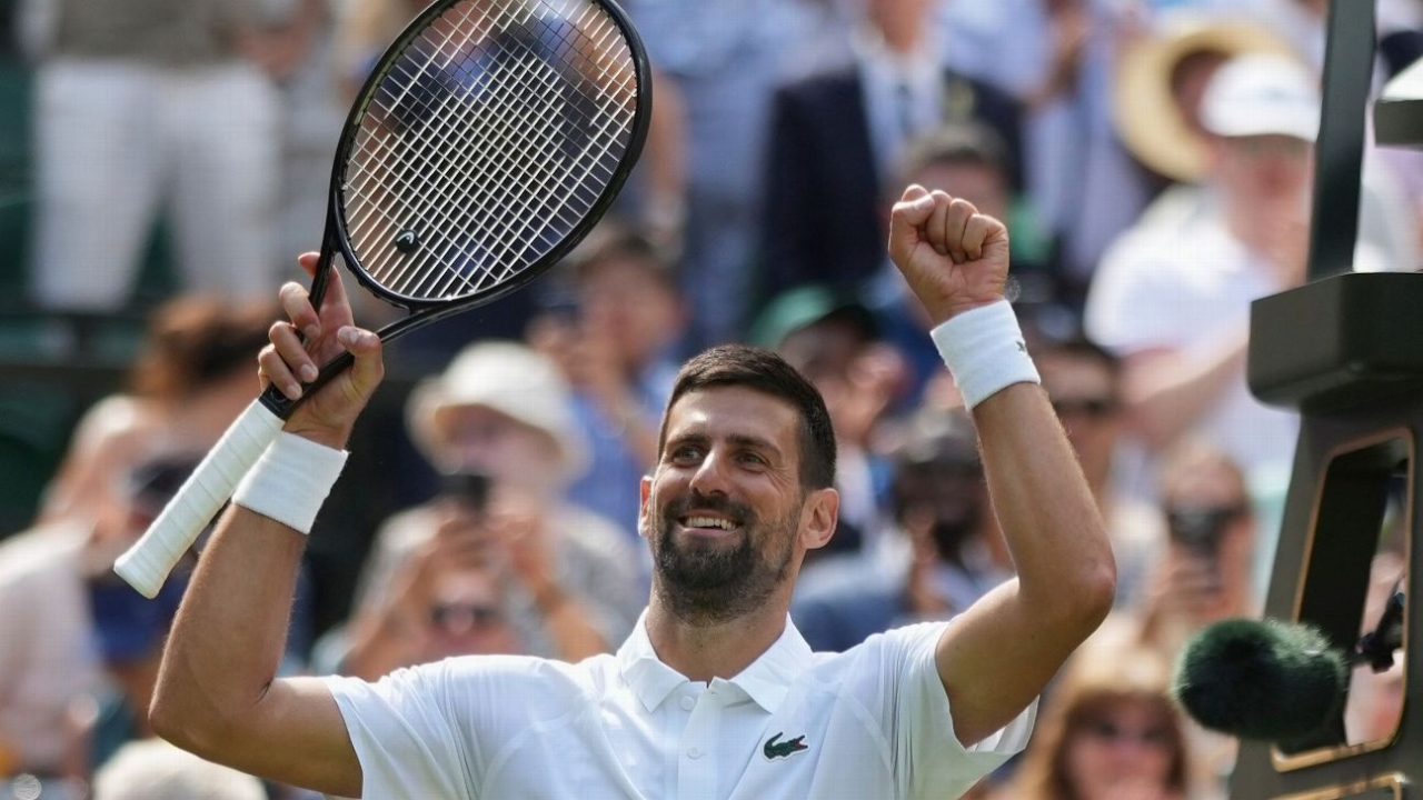 Djokovic reaches 3rd round at Wimbledon for record 19th time 1 | ASL