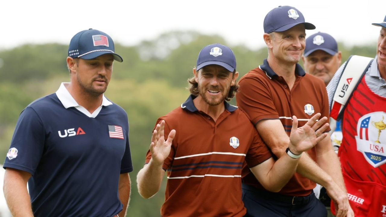 Ryder Cup tensions boil over between Bryson, Rose, caddies 1