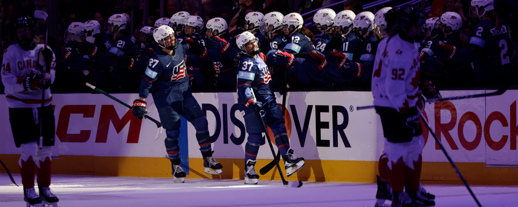 U.S. Skates to 4-1 Win Over Canada to Open 2025 Rivalry Series, Presented by Discover 1