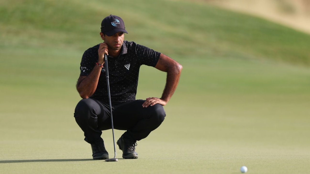 Aaron Rai leads by 1 shot heading into Abu Dhabi final round 1