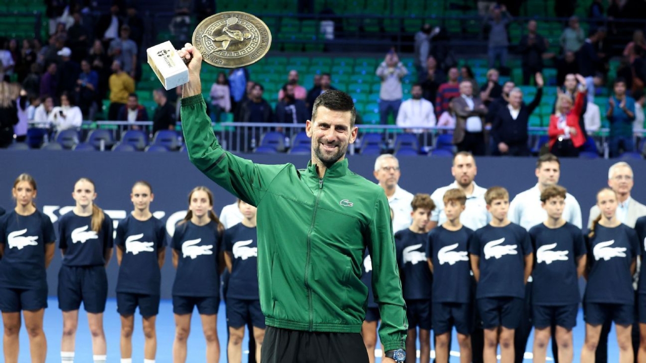 Djokovic wins Athens title, puts Auger-Aliassime in ATP Finals 1