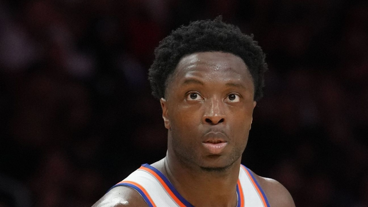 Knicks' Anunoby exits in first quarter with hamstring injury 2