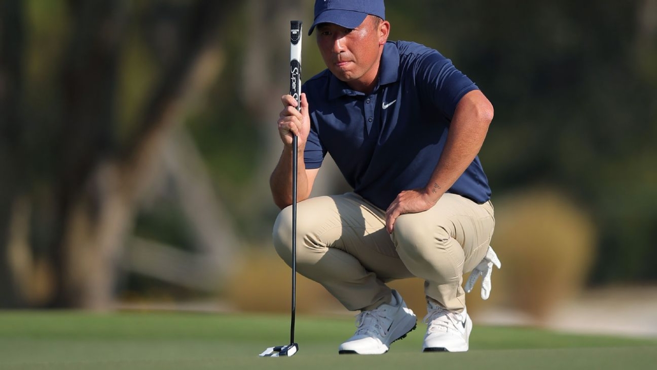 Doug Ghim ties course record with a 60, leads RSM Classic 1