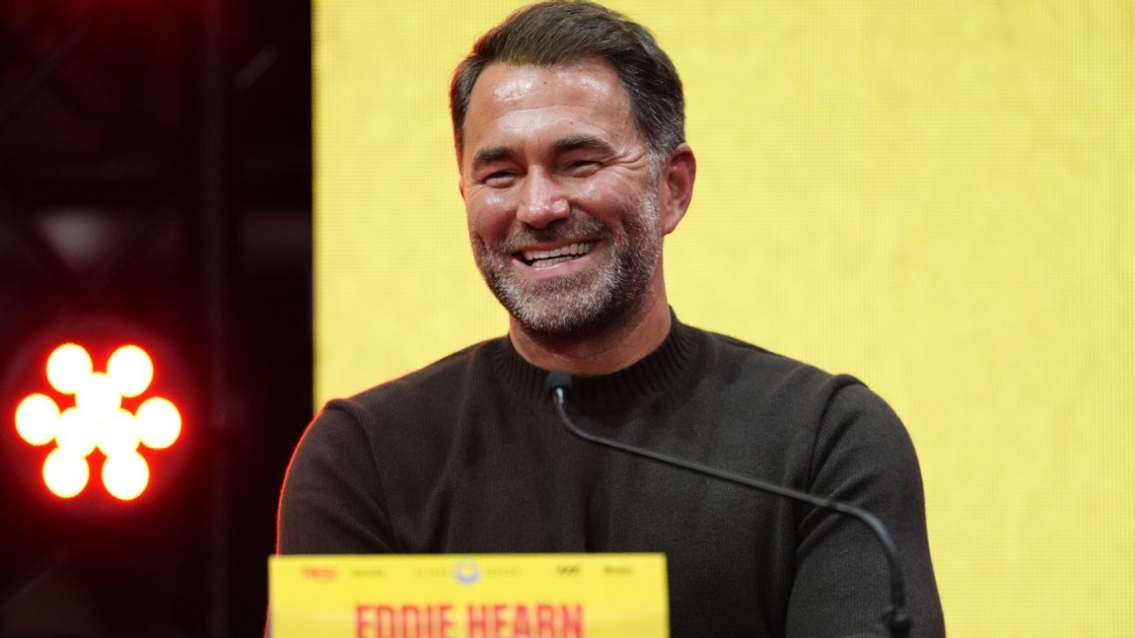 Eddie Hearn mocks Chris Eubank Jr with Love Actually stunt 1