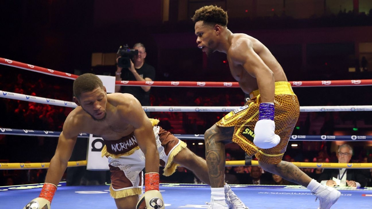 Haney dominates Norman to capture WBO welterweight title 1