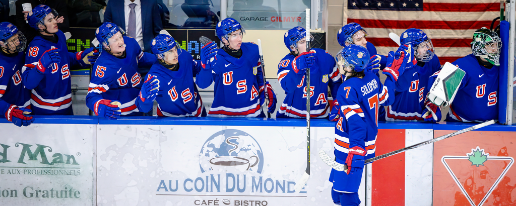 U.S. Select Team Relishes Back-to-Back World Junior A Challenge Titles 1