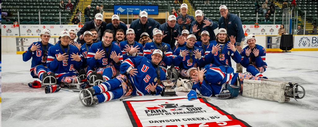 U.S. National Sled Hockey Team Wins Para Hockey Cup Title With 2-0 Win Over Canada 1