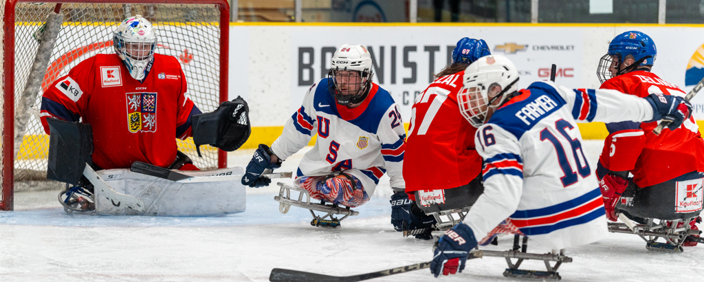 Team USA Tops Czechia 3-1 in Para Hockey Cup Opener 1