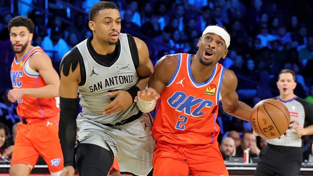 Thunder shrug off loss to Spurs, 'excited' to have challenge 1