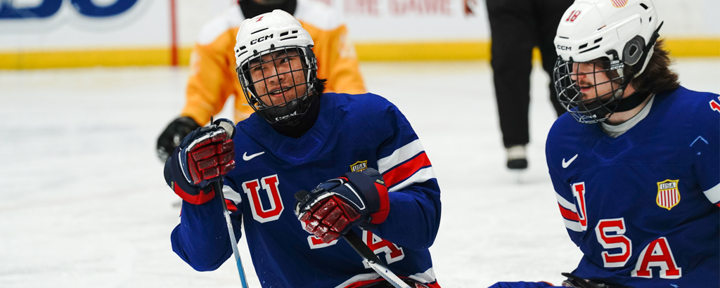 U.S. National Sled Team Defeats China 6-3 in Preliminary Round of Para Hockey Cup 1