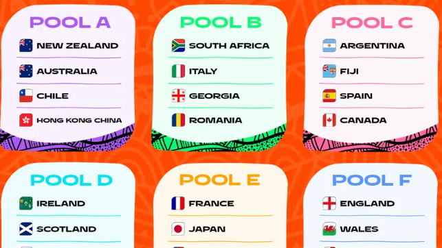 Rugby World Cup draw: Pool-by-pool analysis as All Blacks-Wallabies headlines 1