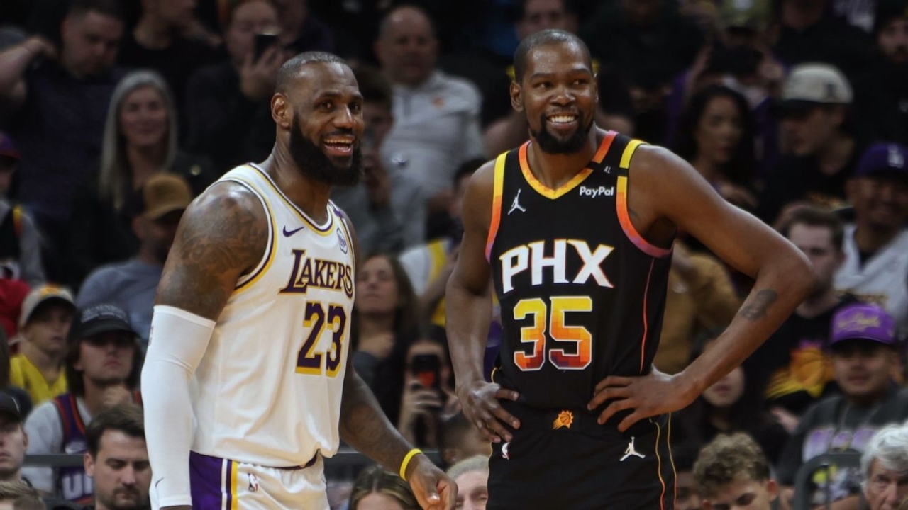 Notable numbers behind LeBron James and Kevin Durant matchup 1