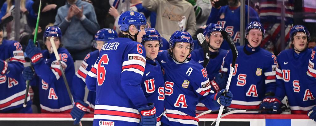 U.S. Faces Switzerland Today in World Juniors at 5 p.m. CT 6