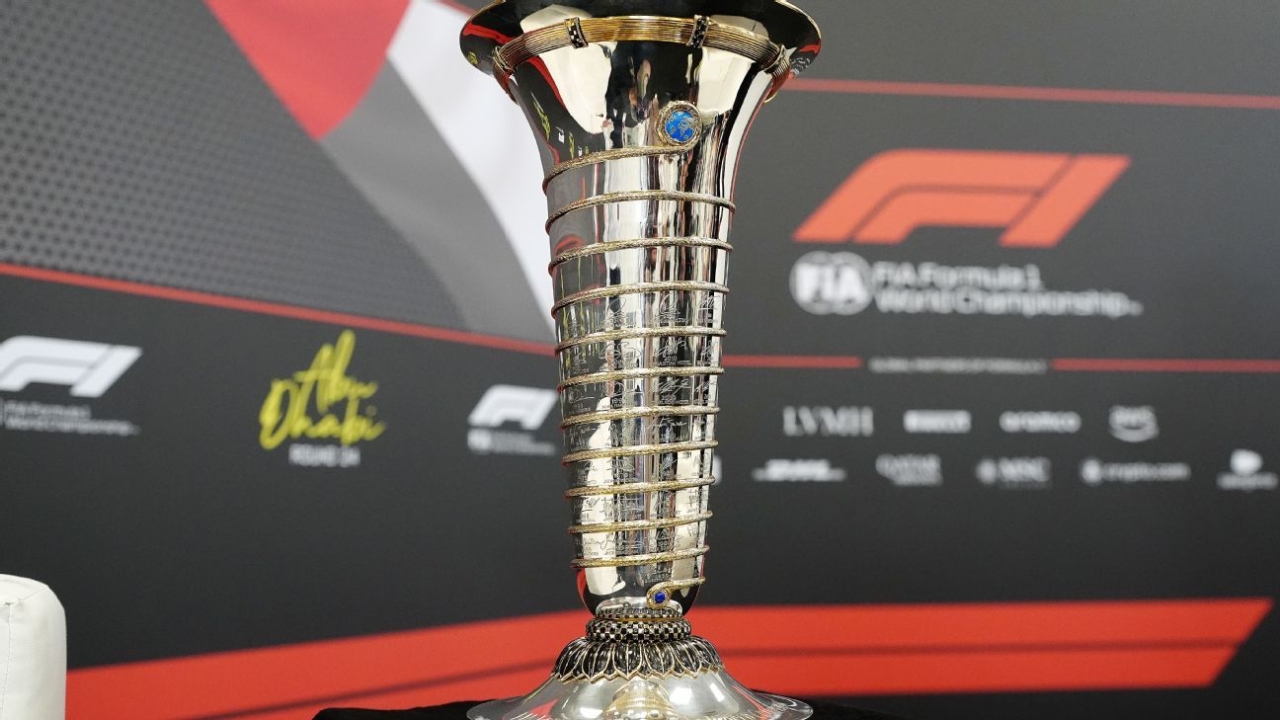 Where is Lando Norris' F1 championship trophy, and why hasn't he lifted it? 1