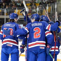 U.S. Tops Germany 8-0 in 2026 World Juniors Pre-Tournament Action 31