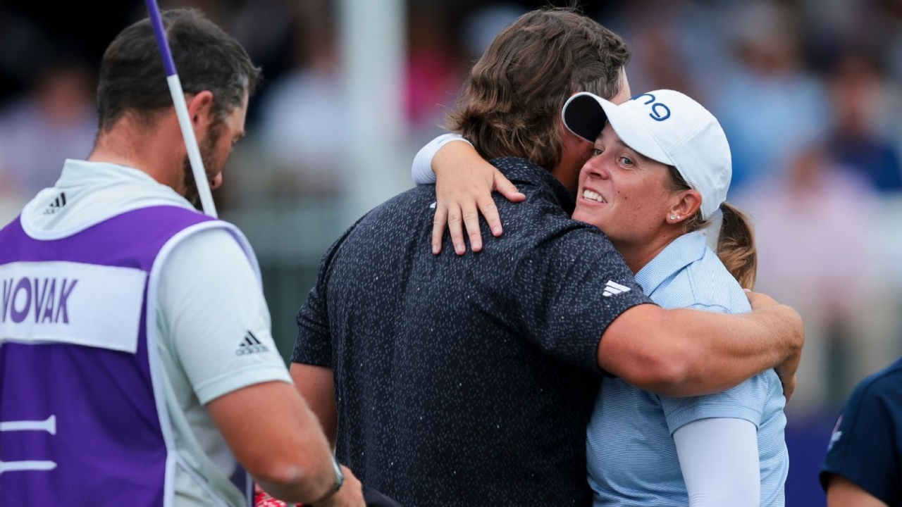 Lauren Coughlin, Andrew Novak leading mixed-team event in Florida 1