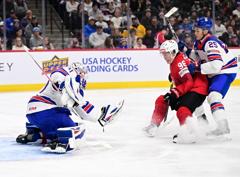 U.S. Downs Switzerland, 2-1, In World Juniors Prelims 25