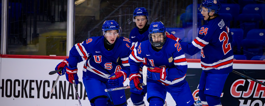 U.S. Defeats Sweden, 7-1, at World Junior A Challenge 1